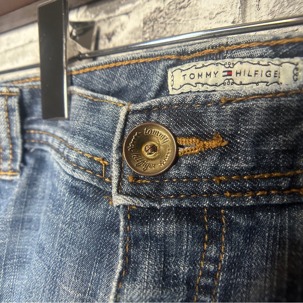 EUC Tommy Hilfiger Womens Blue Denim Jean Shorts - Picture 4 of 16